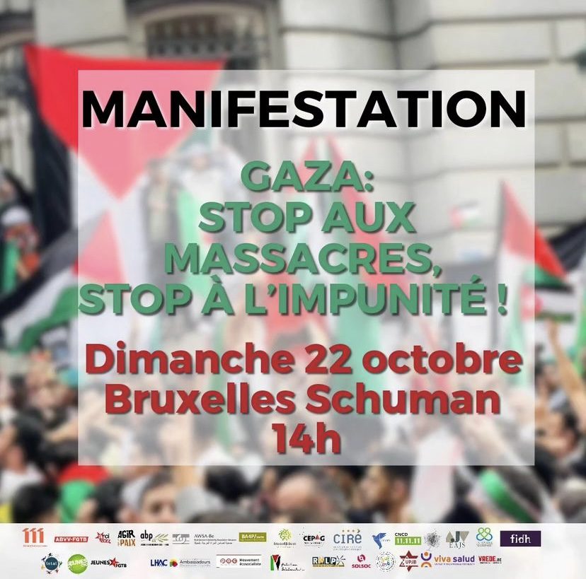 Manifestation palestine gaza