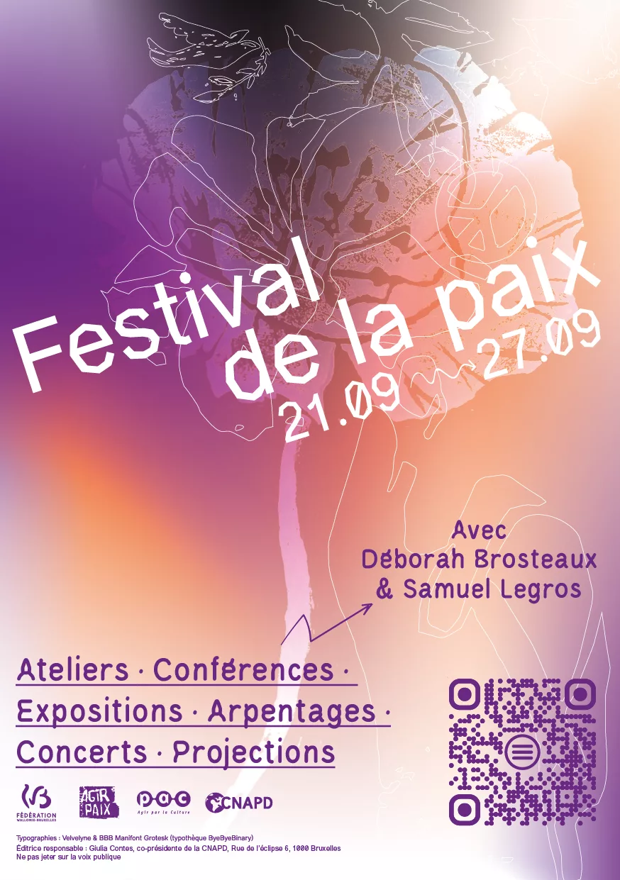 Festival de la paix-Flyers